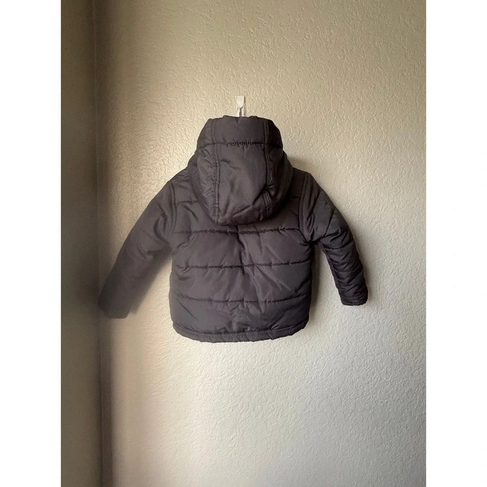Osh Kosh Infant Winter Puffer Gray‎ Jacket 24 Months